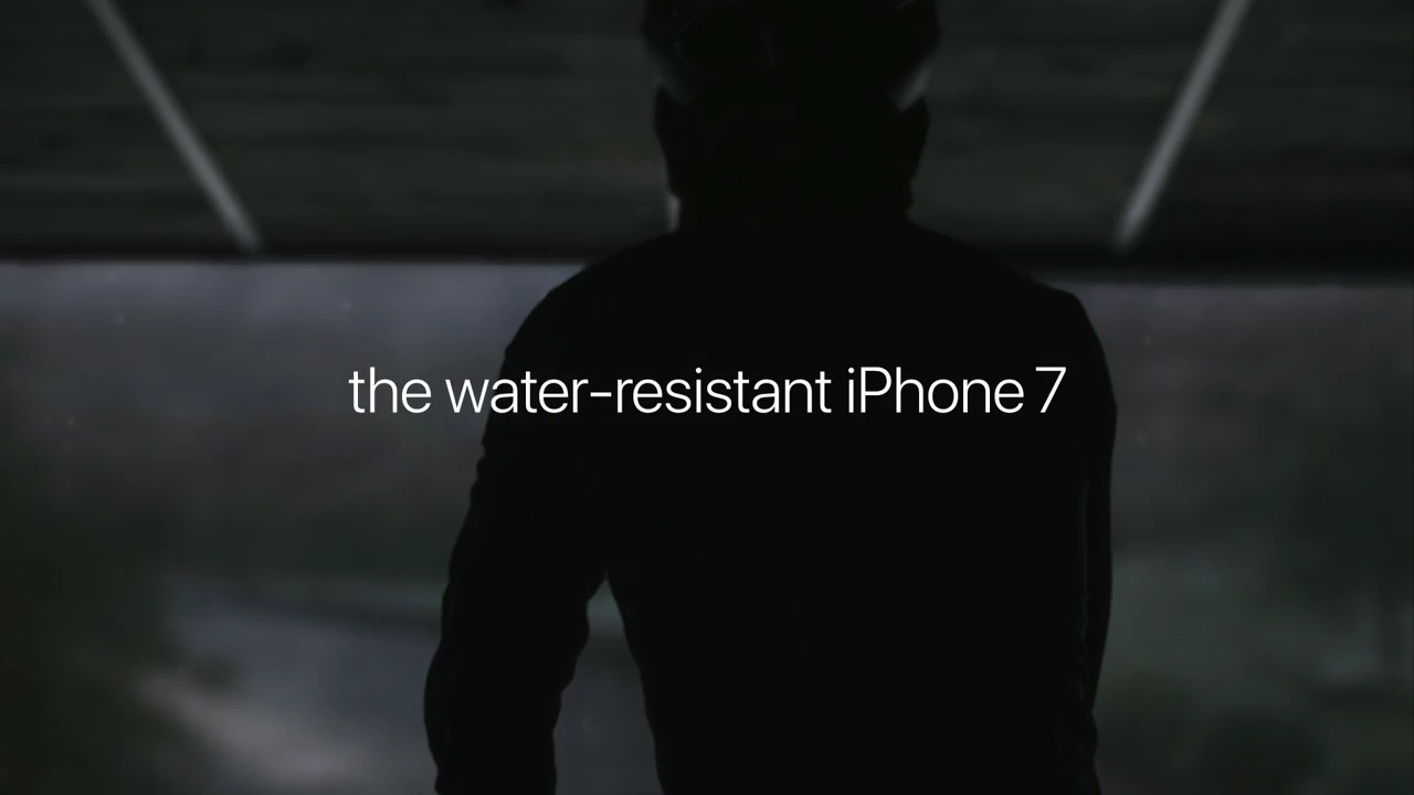 The water resistant iPhone 7